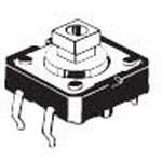 Tactile Switch SPST 50mA 24VDC 2.55N Thru-Hole PC Pin