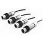 Photoelectric Sensor Thru-beam Light ON/Dark ON PNP 2m 4-Pin