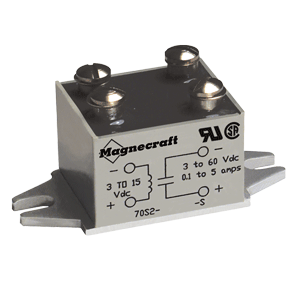6A 140V DC-In SIP SSR, 3000V Isolation, UL/CSA