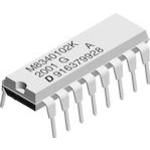 16-Channel 75K Ohm 2.54mm Pitch DIP Resistor Network