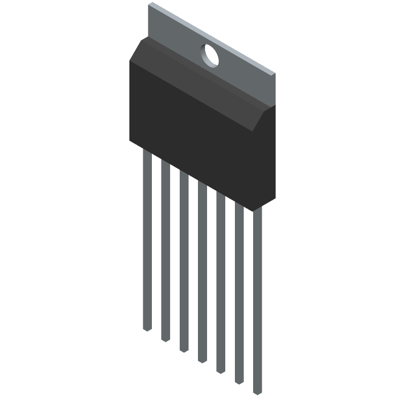 IC BRUSH DC MOTOR CONTROLLER, PSIP7, HSIP-7, Motion Control Electronics