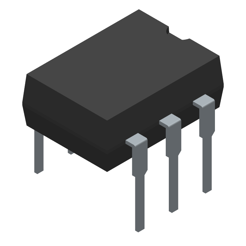 Transistor Output SSR, 1-Channel, 5000V Isolation, DIP-6