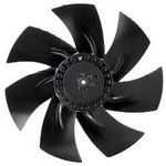 AC Axial Fan, 230V, 2600RPM, 1072CFM, Ball Bearing, Metal
