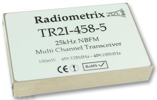 TRANSCEIVER, 458.5-459.1MHZ; SVHC:No SVHC (16-Dec-2013)