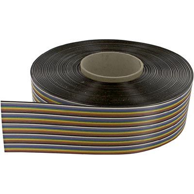 Cable;  50Cond;  28AWG;  7x36;  TC;  PVC ins;  10 color+;  AWM