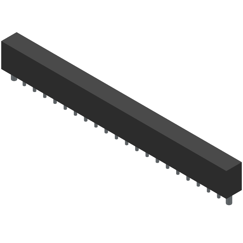 20 Pos 5.08mm Pitch Shrouded Header, 12A, 250V, Thru-Hole