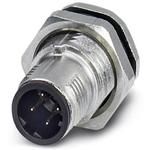 Bus system flush-type plug, Ethernet and PROFINET, 4-pos., M12 SPEEDCON, shielded, D-coded