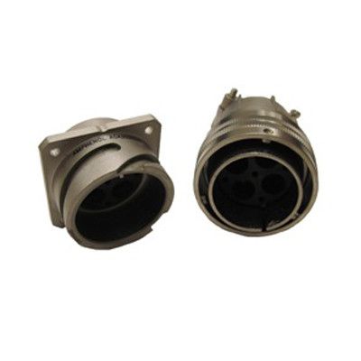 Conn Circular PIN 4 POS Solder ST Cable Mount 4 Terminal 1 Port