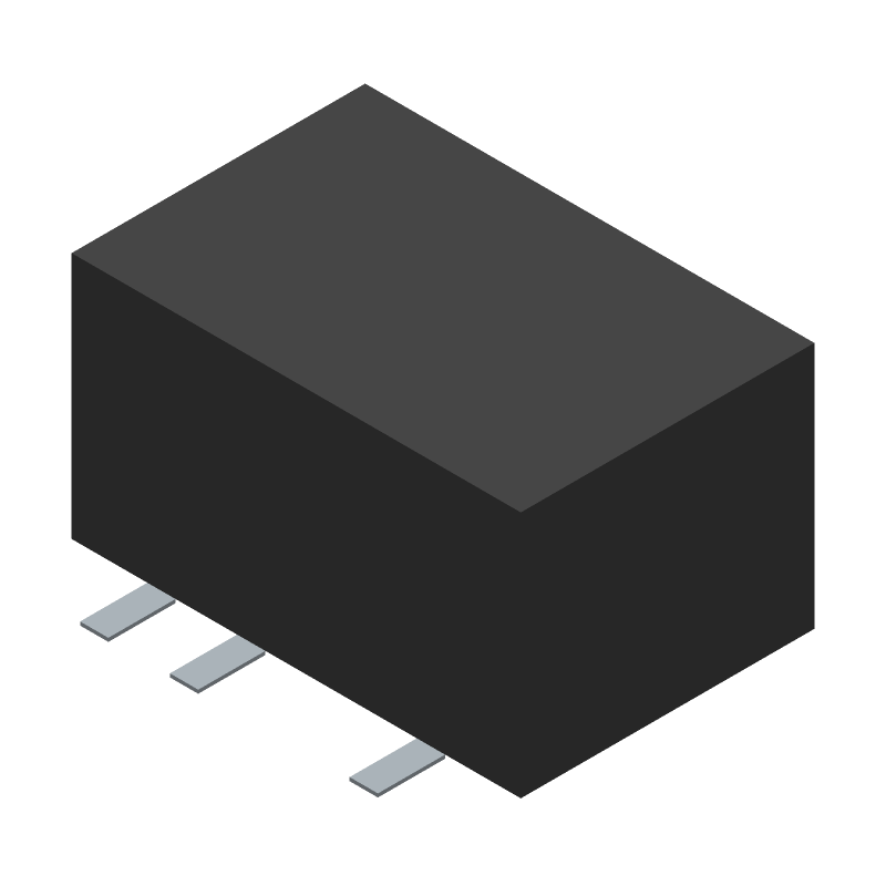 1W DC-DC Converter, 3.63V In, 1 Out, SMT, Industrial