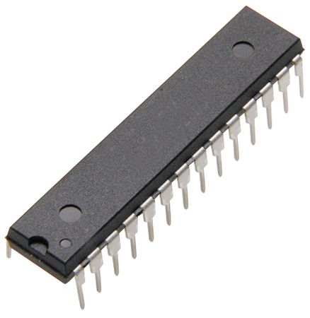 8-bit M8C MCU, 24MHz, 4KB FLASH, 24 I/O, DIP-28