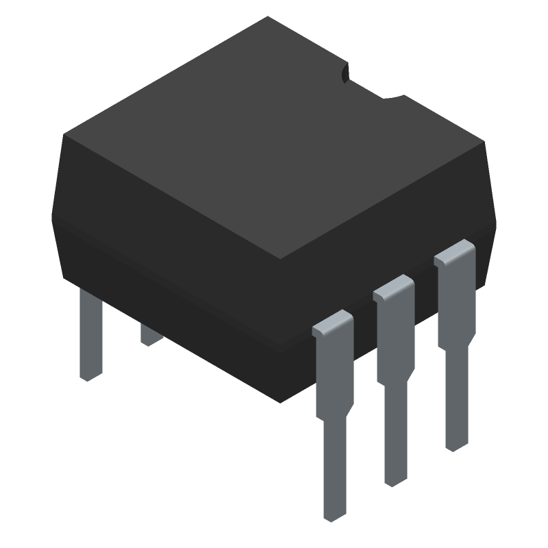 Pulse Transformer 1:1 1kV 10mH 1.33R DCR 19pF Thru-Hole DIP