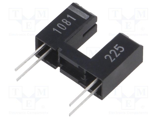Photointerrupter Transmissive 5mm, 30V, 50mA, 940nm, Phototransistor