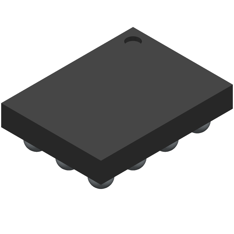 12-Bit, nanopower, 4-wire micro touch screen controller 12-DSBGA -40 to 85