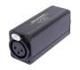XLR Connectors 3P F XLR - RCA F 1:1 ADAP DI IMPEDANCE BK