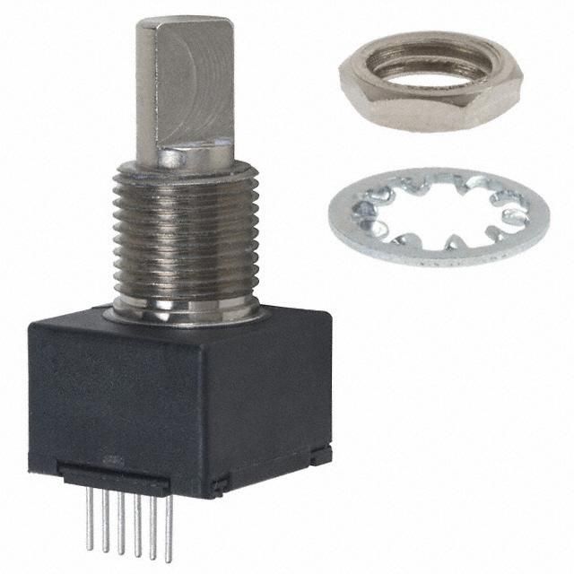 Optical Rotary Encoder, 2 Ch, 8 Pos, Quadrature, 5V, Through Hole