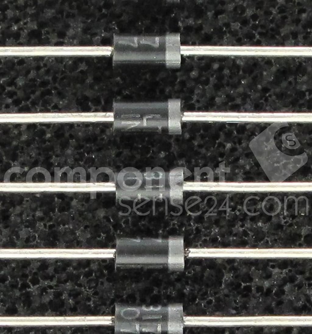 Rectifier Diode, 1 Phase, 1 Element, 1A, 1000V V(RRM), Silicon, DO-41