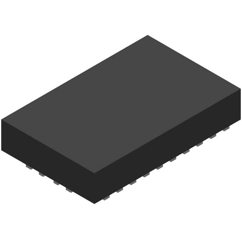 8-Bit Bidirectional Level Translator, 320Mbps, 1.2-3.6V, VQFN