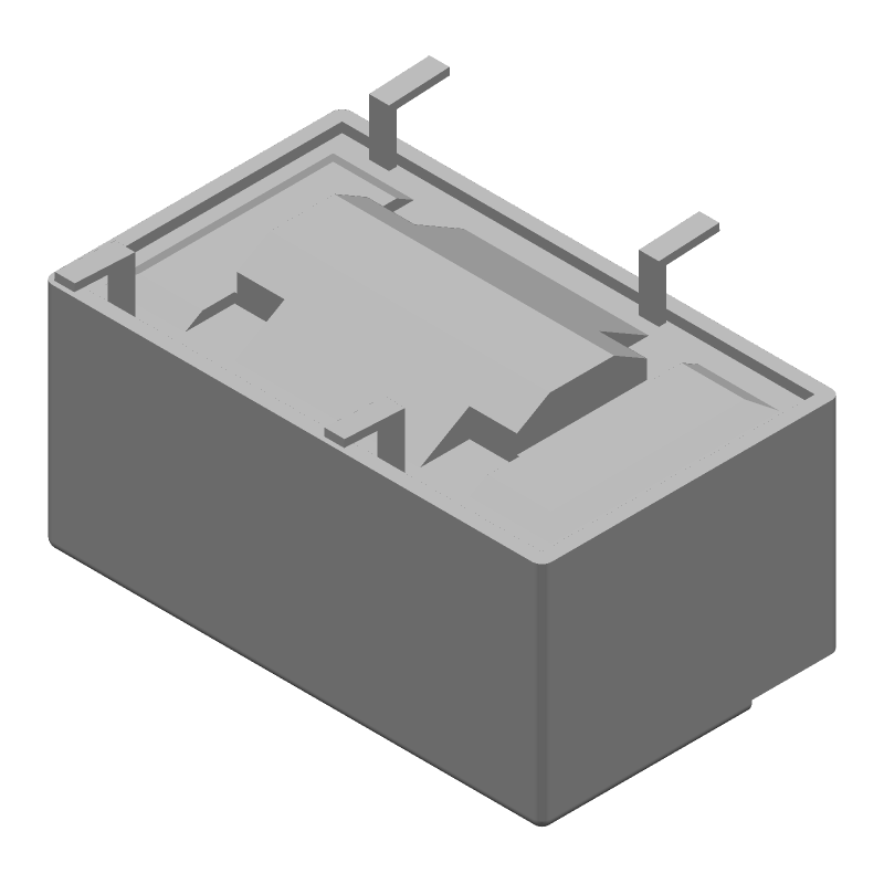 12VDC 2A SPST-NO Signal Relay, SMD, Gold Contact