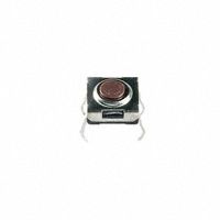 SPST-NO Tactile Switch, 50mA 24VDC, 157gf, Through Hole, PC Pin