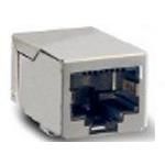 Telecom and Datacom Connector, 8 Contact(s), Female, Right Angle, Surface Mount Terminal, ROHS COMPLIANT