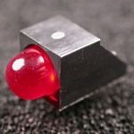 T-1 3/4 SINGLE COLOR LED, SUPER BRIGHT RED, 4.8mm, 4.80 MM, ROHS COMPLIANT PACKAGE-2