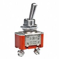 SPST Toggle Switch, 20A 250VAC 30VDC, Screw Term, Panel Mount