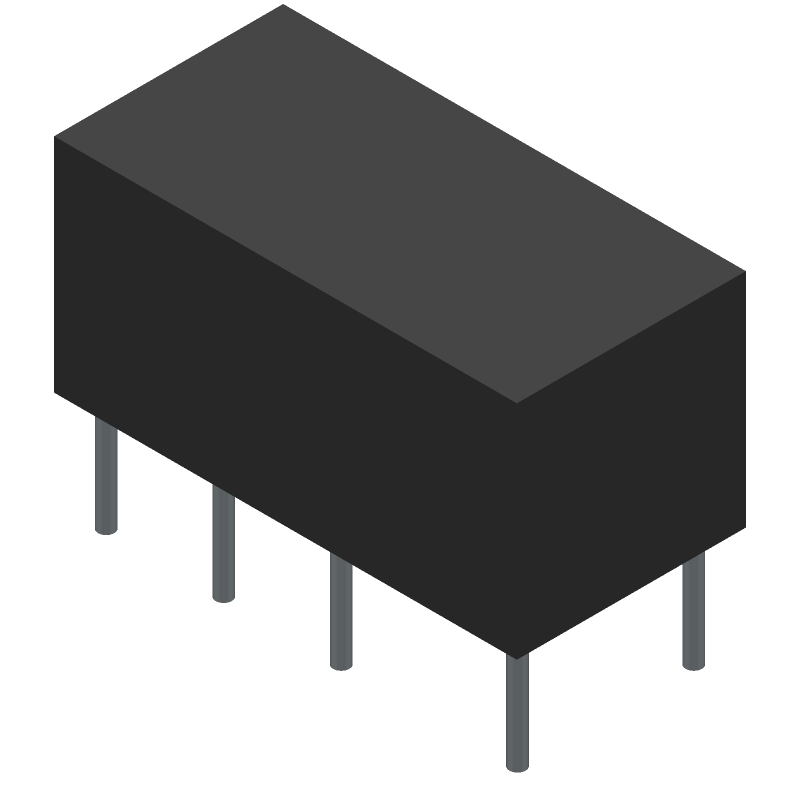 Signal Relay DPDT 2A 24VDC THT