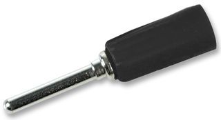 PLUG, 2MM; Product Range:-; Gender:Plug; Contact Termination Type:Crimp / Solder; Current Rating:10A; Voltage Rating:-; Contact Plating:Silver Plated Contacts; Contact Material:Brass; Connector Colour:Black; Connector Mounting:Cable Mount; SVHC:No SVHC (15-Jun-2015); Cable Diameter Max:3.1mm; Connector Type:4mm Banana; Contact Resistance:3mohm; Contact Termination:Crimp / Solder; External Length / Height:25mm; Material:PVC/polypropylene; Operating Temperature Max:80°C; Operating Temperature Min:-10°C; Voltage Rating V AC:1.5kV