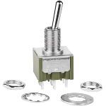 DPDT Toggle Switch, 6A 250VAC, Solder Lug, Panel Mount