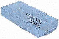 Controlec Drawer Dividers, Transparent Drawers