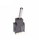 SPDT Toggle Switch, On-Off-On, 28V, 100mA, PC Pin