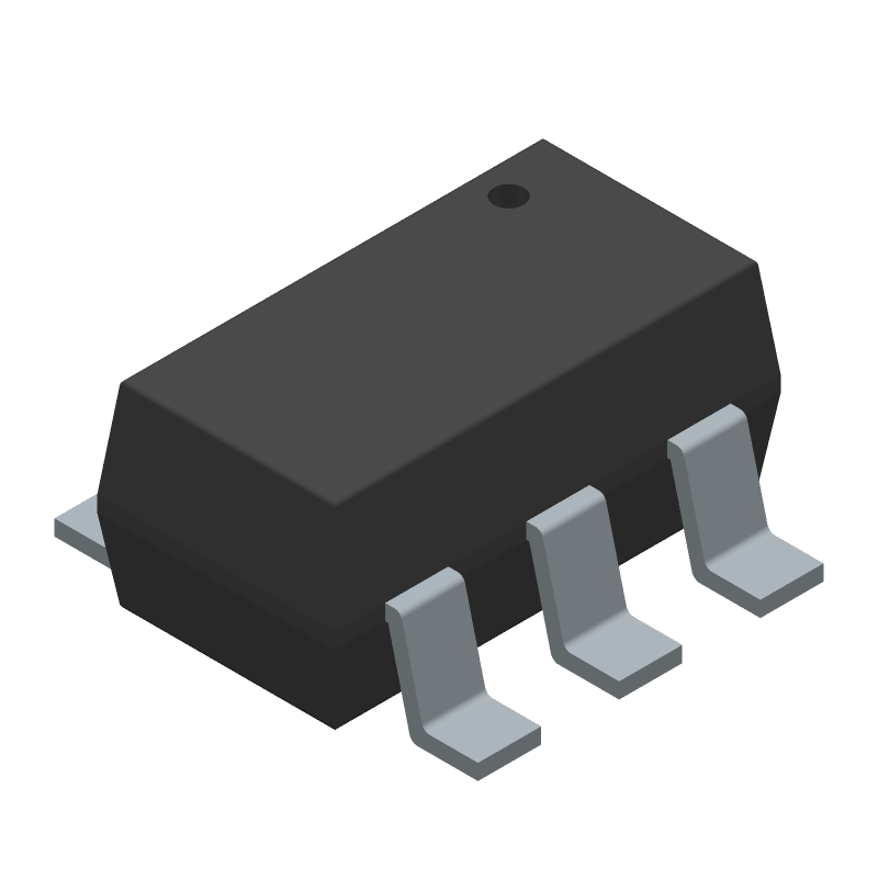 2A High Side Power Switch, 1-Ch, SOT-26, 6V