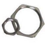 Nut Hex PG 36-THD 51mm-A/F 5mm-THK Brass Nickel