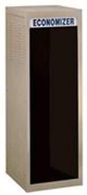 Rack, Cabinet; Welded; Baying; 19 In; 35U/61.25 In; 17 In Deep; Blue; Economizer Series