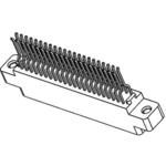 Conn Card Edge F 86 POS 2.54mm Wire Wrap ST Panel Mount