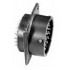MIL-DTL-26482 Receptacle, 3 Pin, 7.5A, 600V, Solder