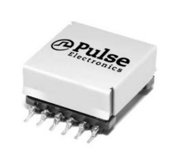 Switching Transformer 0.86:1:1 0.0095Ohm/0.13Ohm Prim. DCR 0.023Ohm Sec. DCR 95W 12 Terminal Gull Wing SMD