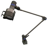 EDL Lighting Limited Compact Fluorescent Machine Light, 240  243 V, 18 W, Adjustable Arm, 800mm Arm Length