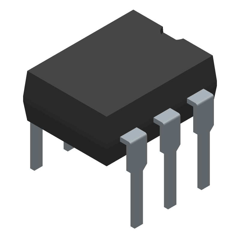 SSR 2.5A AC/DC-OUT 25mA DC-IN 6-Pin PDIP