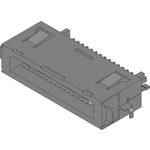 CONN PCMCIA HDR 15 POS 0.8MM SOLDER RA TRAY 0.5/CONTACTA