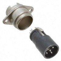 Conn Slim Line Connector M 5 POS Solder Lug ST Panel Mount 5 Terminal 1 Port