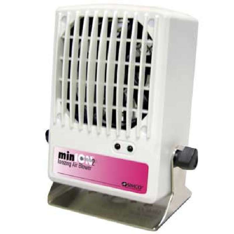 Ionizing Air Blower, White, External Mount