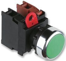 Switch Push Button N.O. SPST Round Button 10A 240VAC 240VDC Momentary Contact Screw Panel Mount