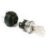 Keylock Switch 3PDT 45° 2.5A 125VAC/VDC Solder Lug Panel Mount