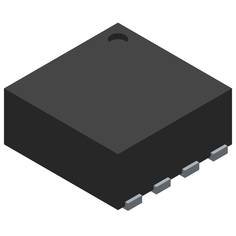 Telecom Circuit, 1-Func, PDSO8, 2 X 2 MM, 0.90 MM HEIGHT, HALOGEN FREE AND ROHS COMPLIANT, QFN-8