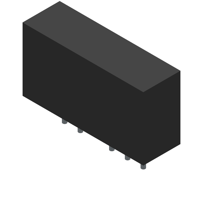1W 15V/-15V Dual Output DC-DC Converter, SIP, Isolated