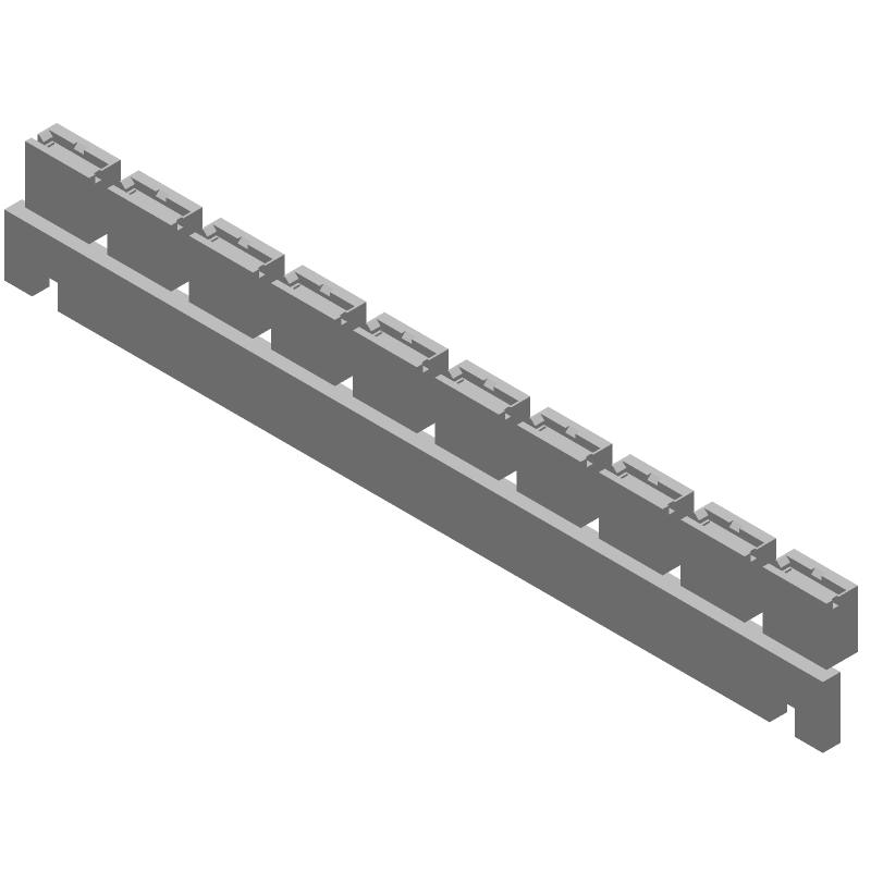2 Pos 2mm Header Shunt, Straight, Gold Plated Copper, 3A