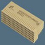 Conn Hard Metric RCP 125 POS 2mm Press Fit RA Thru-Hole Tray