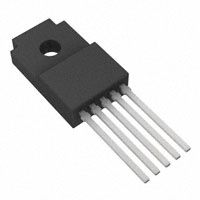 Fixed Positive LDO Regulator, 3.3V, 0.5V Dropout, BIPolar, TO-220FP-V5, 5 PIN