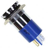 INDICATOR 12V 22MM FLUSH BLUE